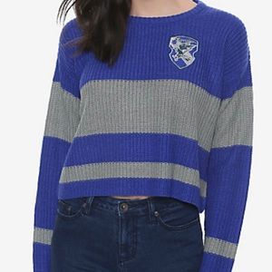 Ravenclaw cropped sweater